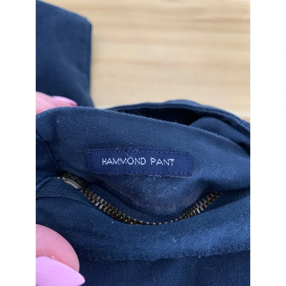 Vintage Polo Ralph Lauren Pants Mens 40x32 Blue Pleated Cuffed Hammond Chino